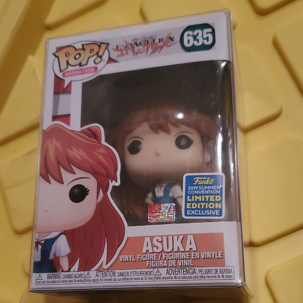 Animation Evangelion Asuka #635 Limted Edition Funko Pop